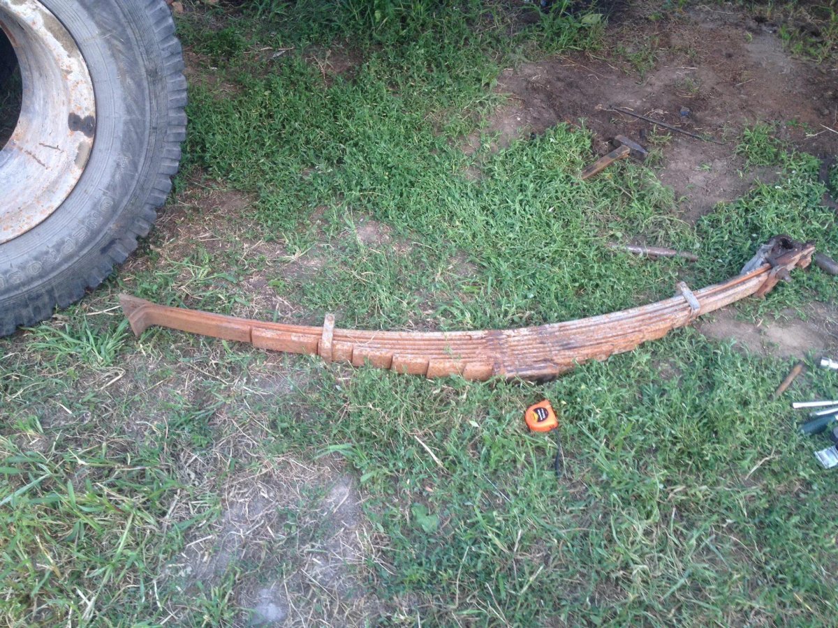 Рессора передняя МАЗ