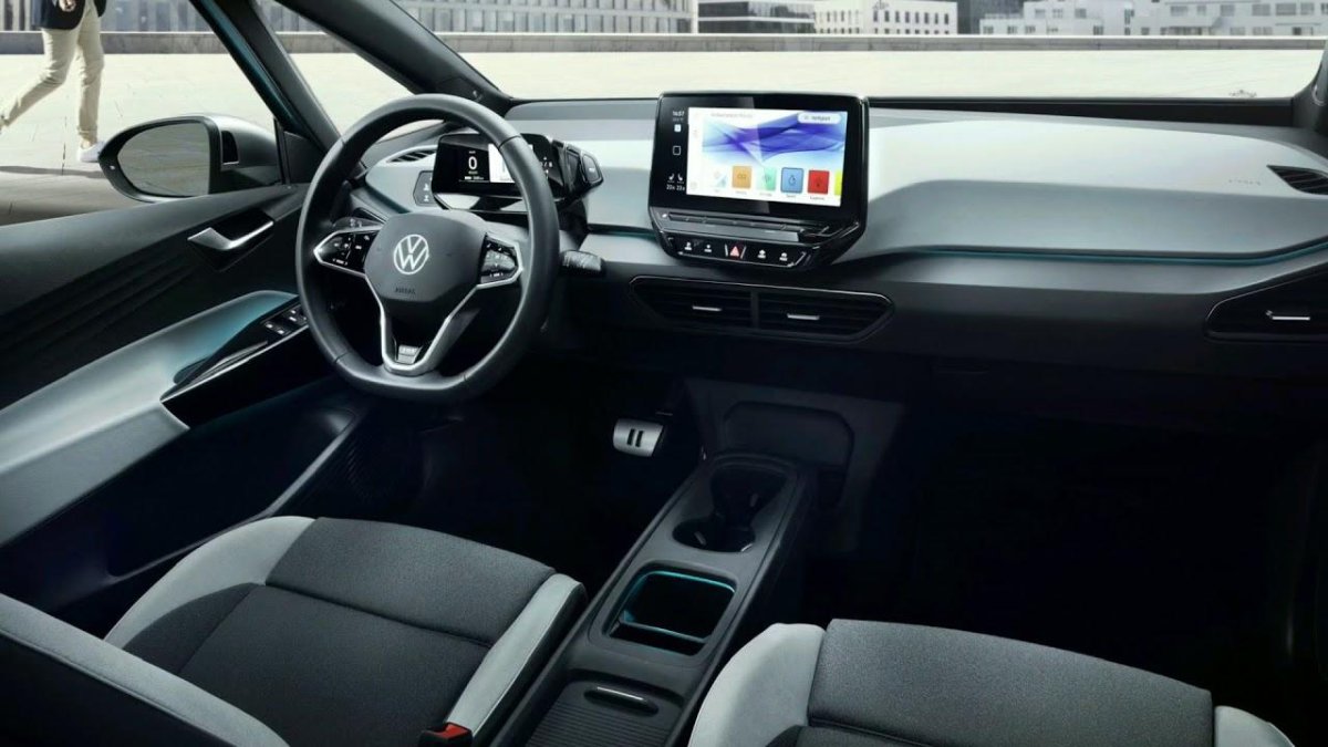 Фото Фольксваген id3 салон