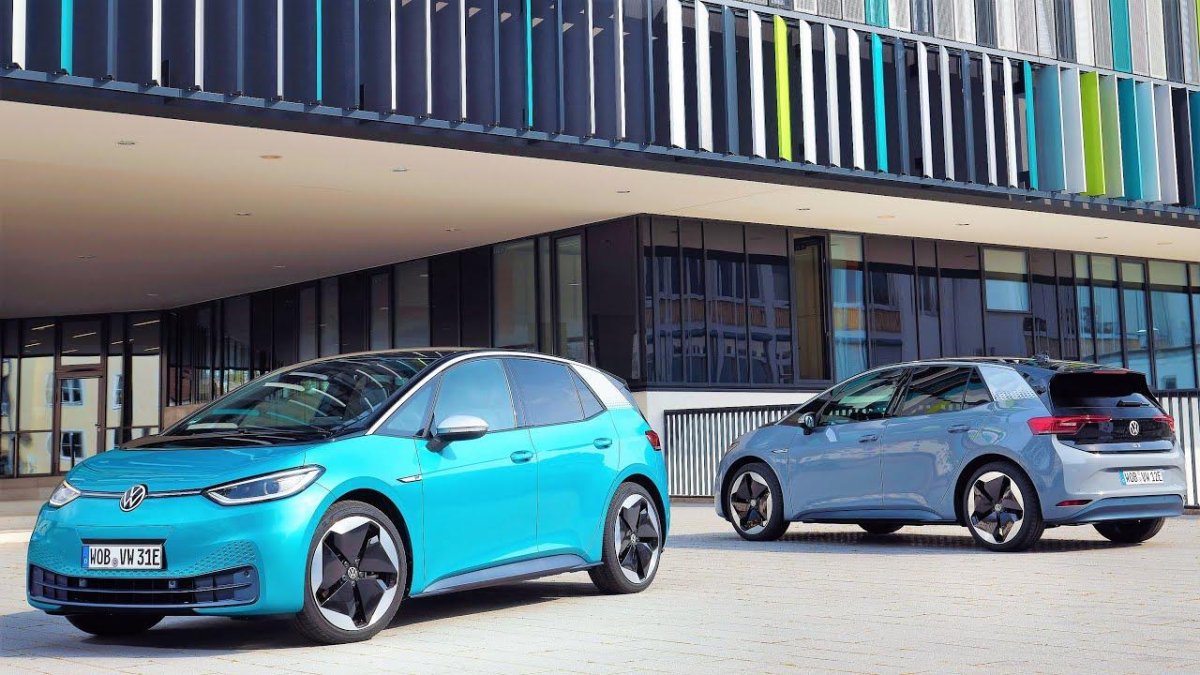 Volkswagen электромобиль ID.3