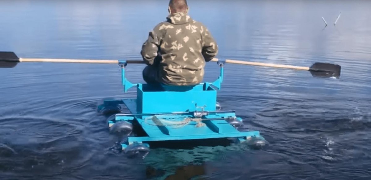 Плот из бутылей 19 литров