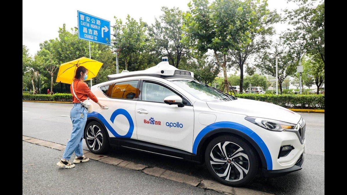 Беспилотные такси baidu