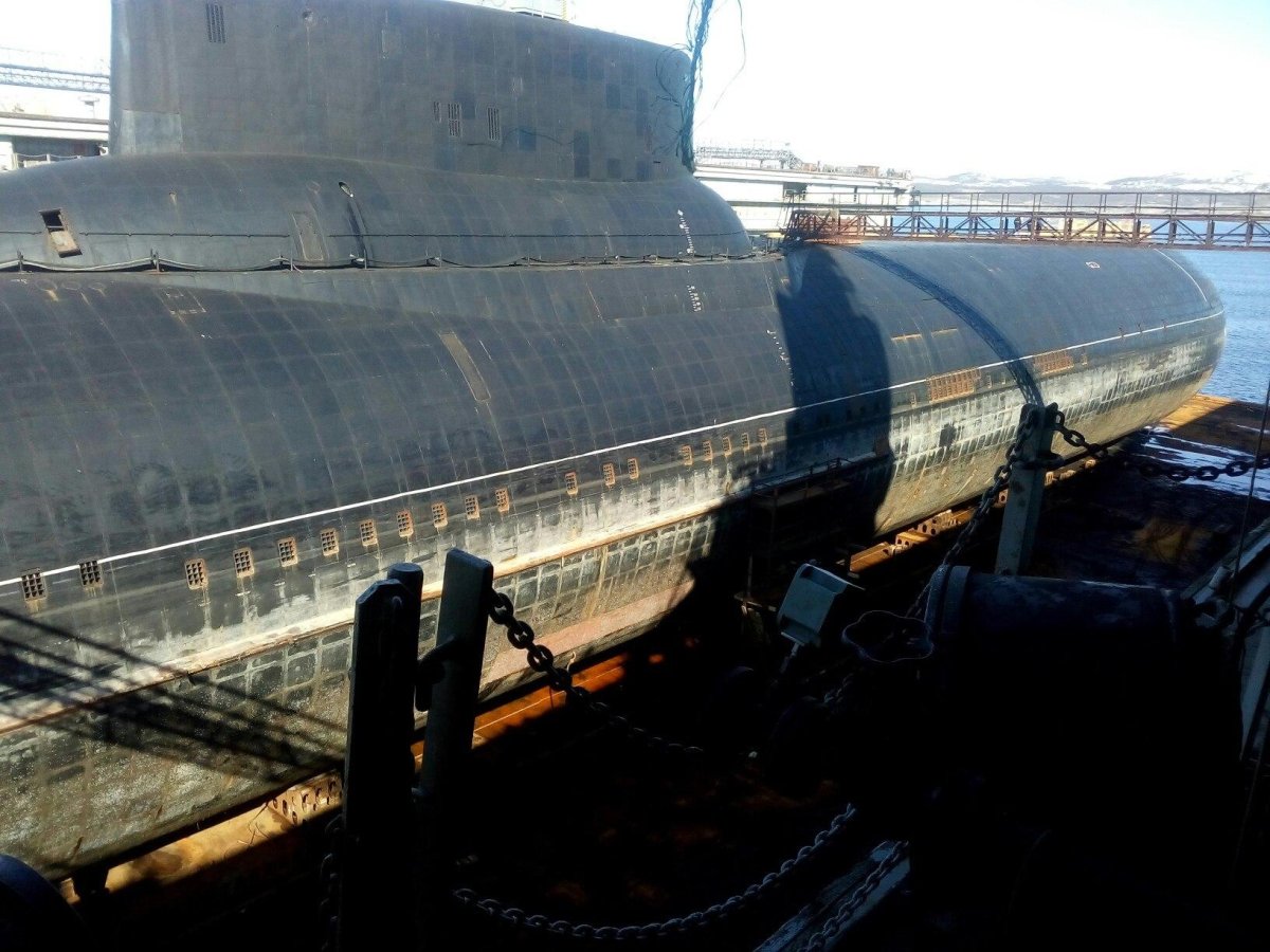 Подводная лодка 941 акула