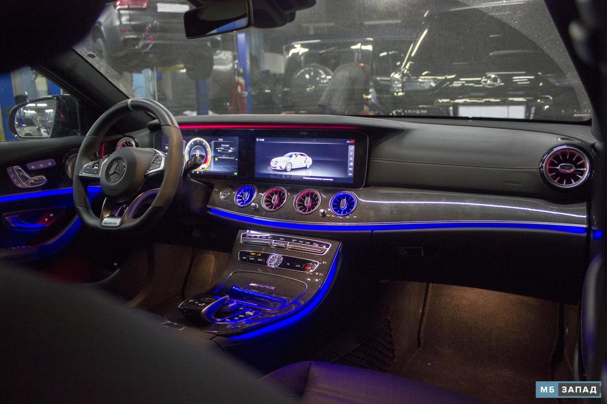 Mercedes e class w213 салон