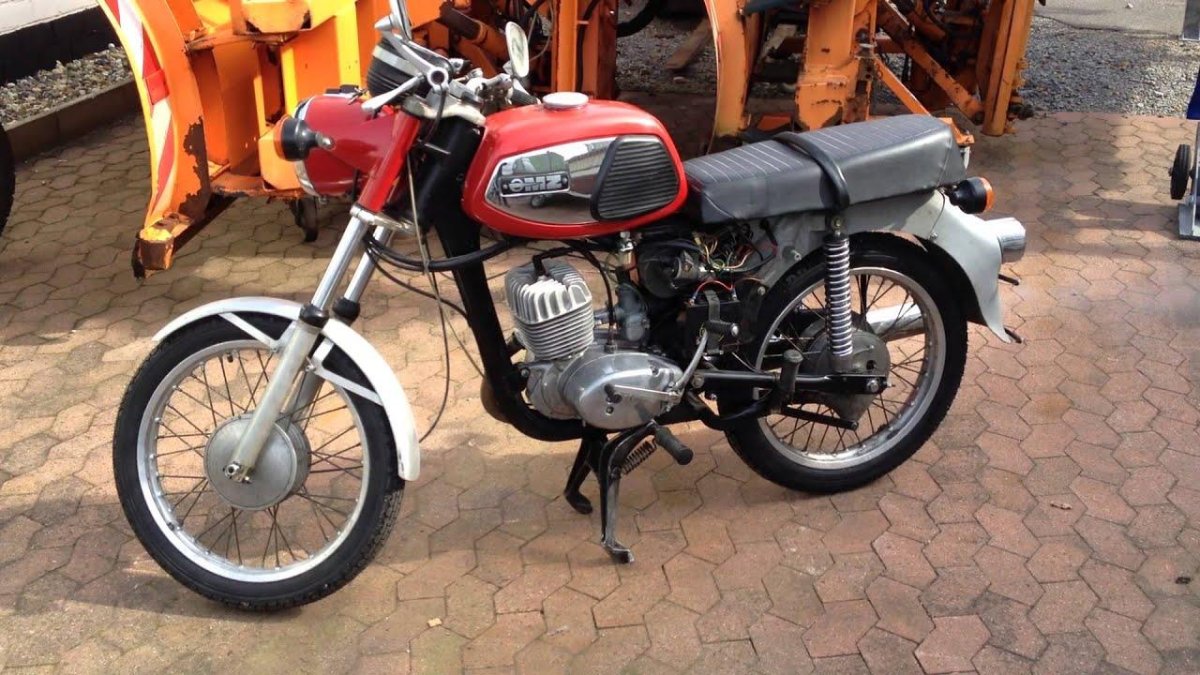 MZ 125 мотоцикл