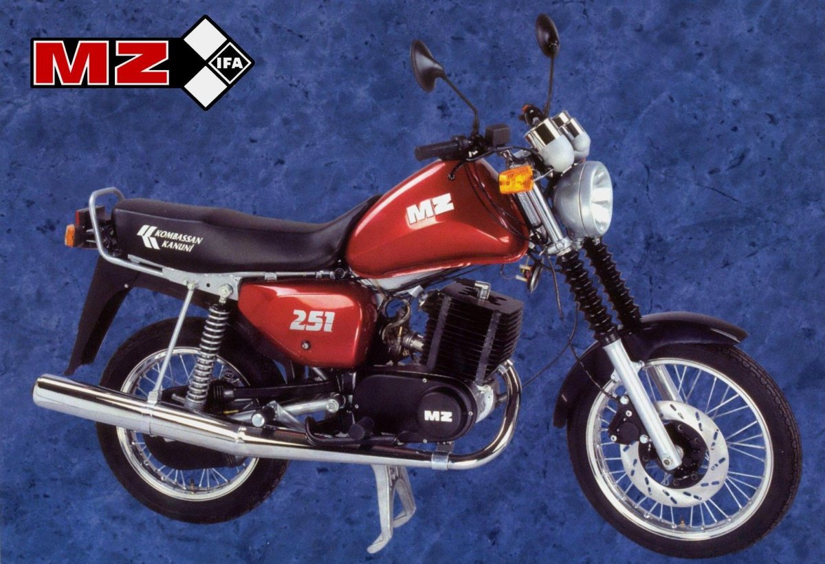 Мотоцикл MZ ETZ 301