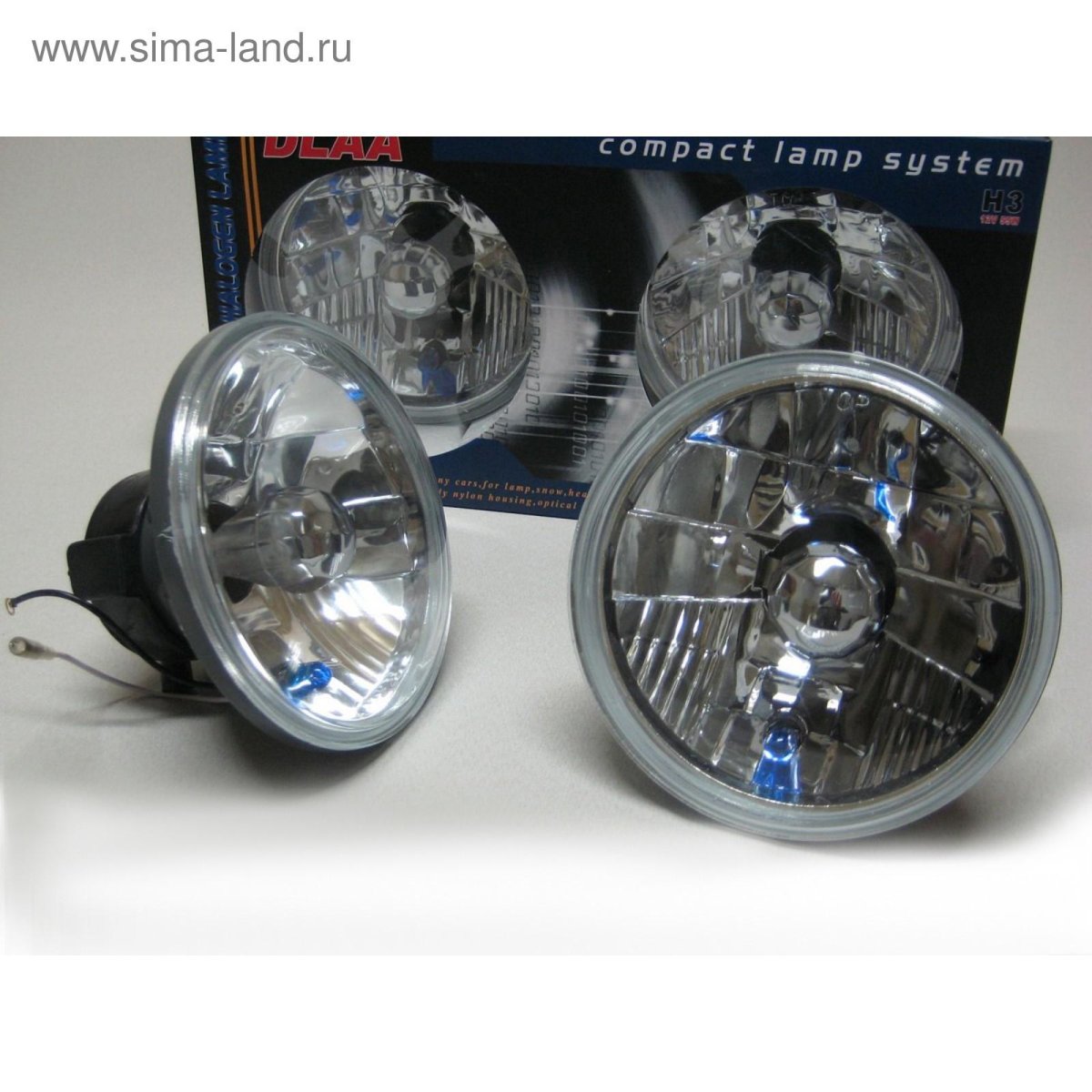 Противотуманки DLAA la 1026 на автомобиле