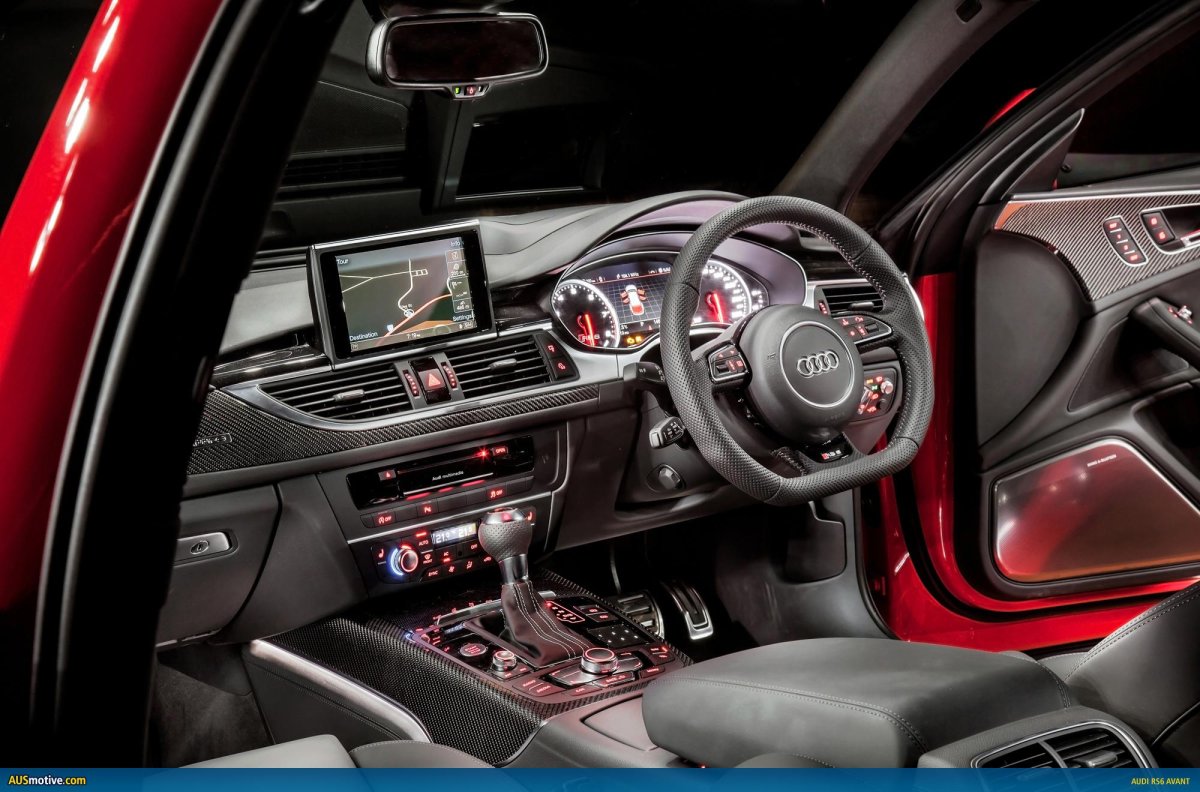 Ауди rs6 avant салон