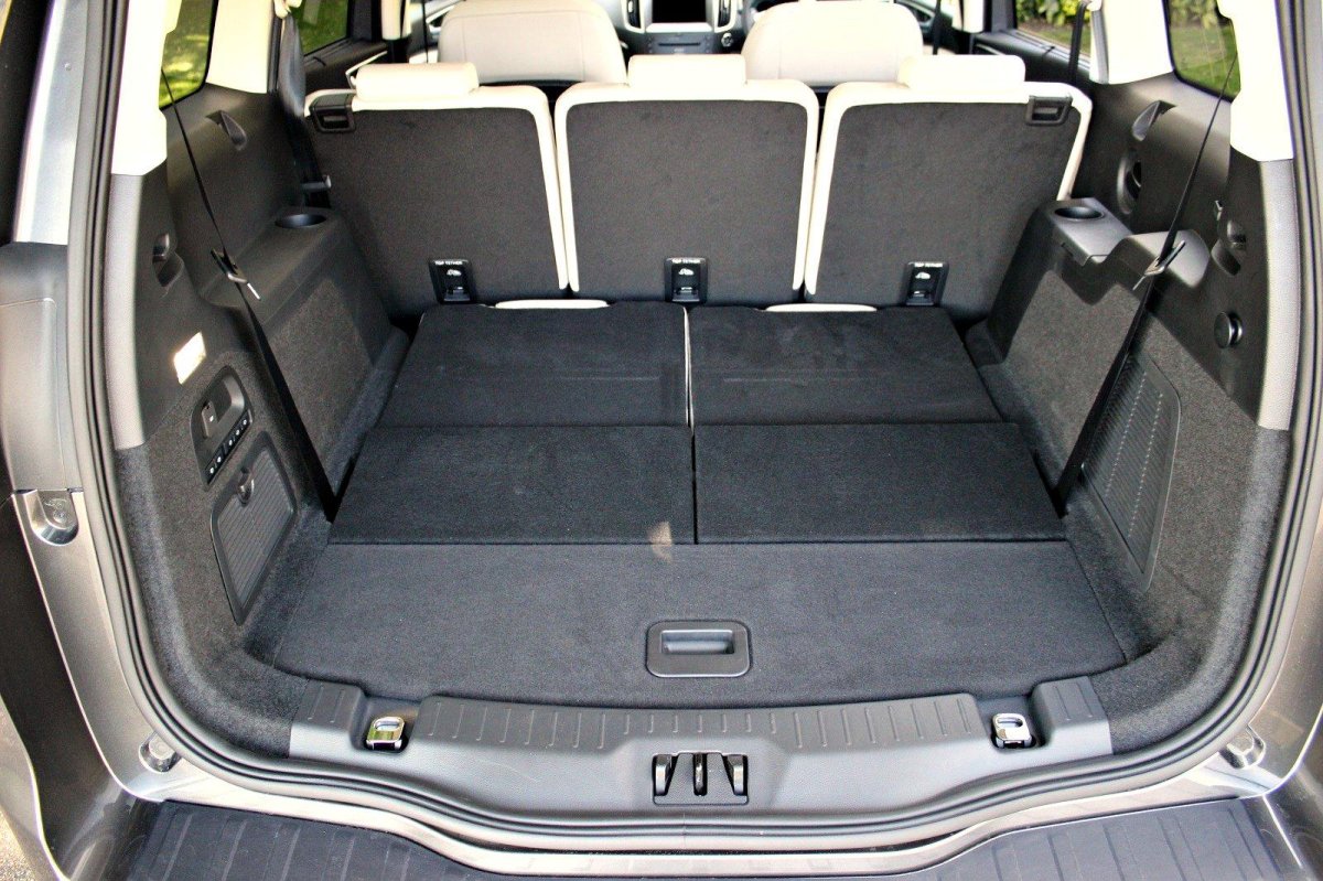 Ford Galaxy 3 ряд багажник