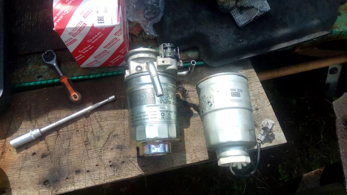 Фильтр топливный дизель Паджеро 4