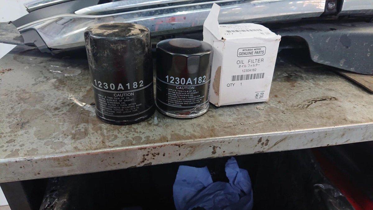 Фильтр масляный 4d56 Митсубиси Паджеро