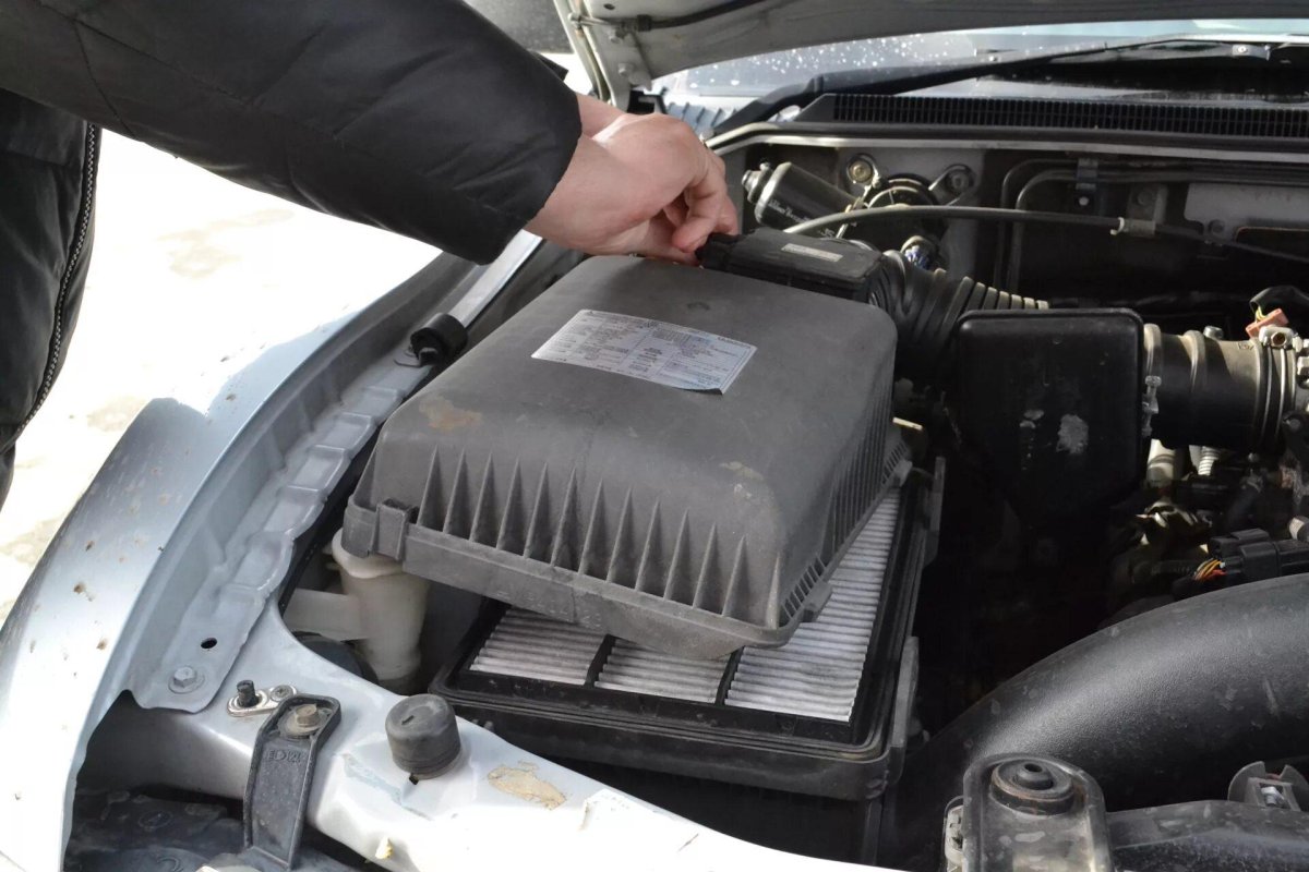 Pajero 3 дизель 3.2 воздушный фильтр