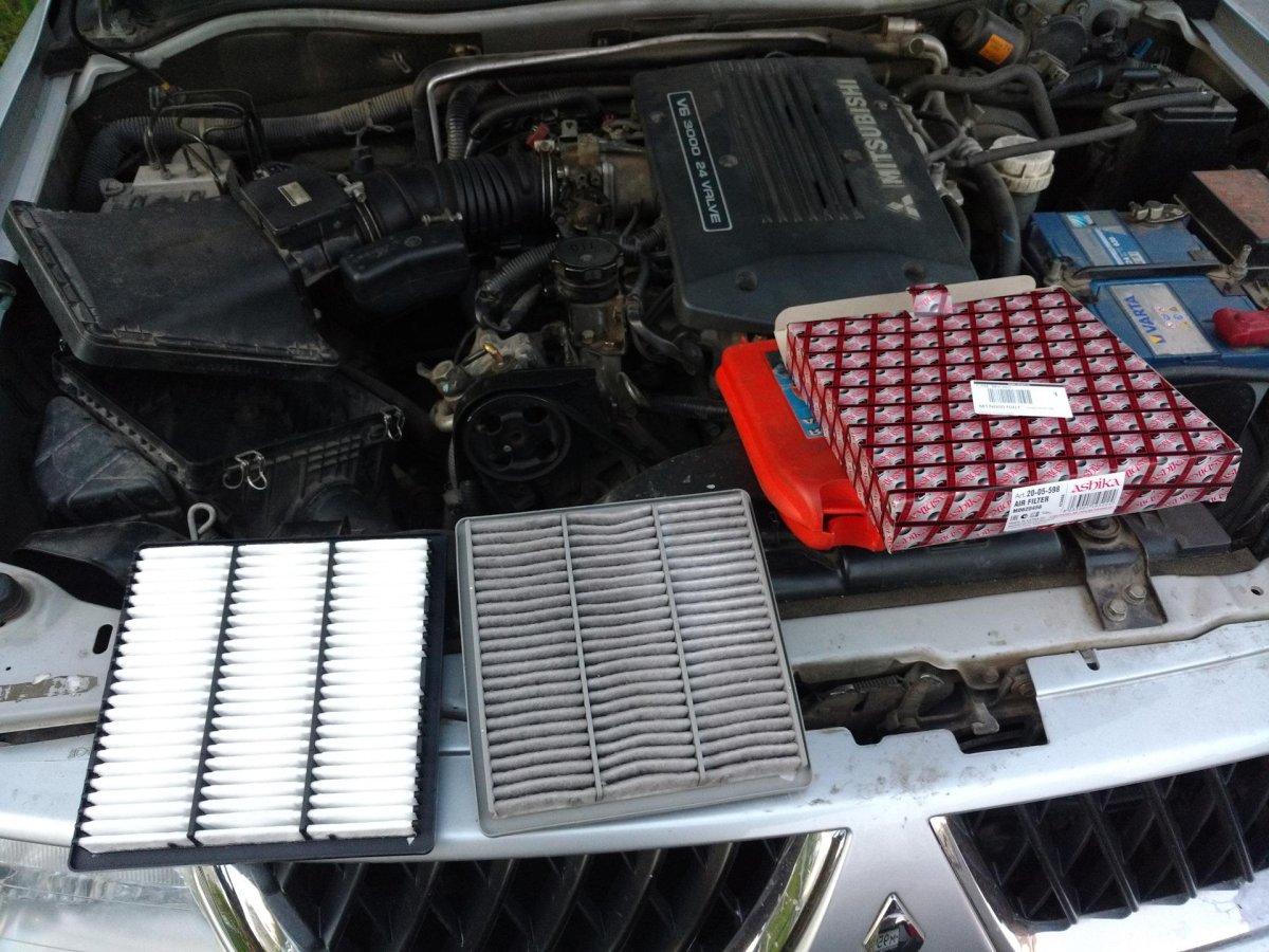 Pajero 2,5 фильтр воздушный