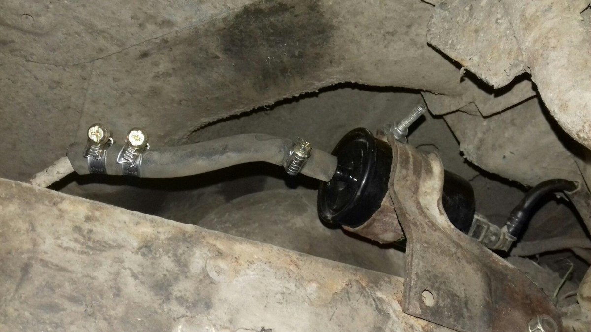 Mitsubishi Pajero Sport 3 топливный фильтр