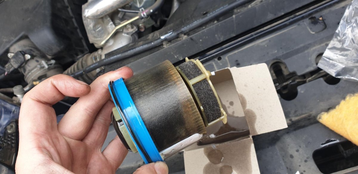 Pajero Sport фильтр топливный