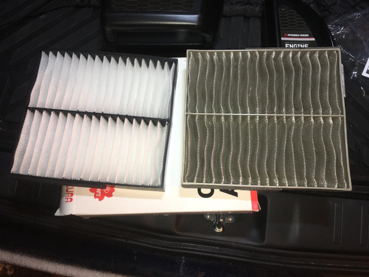 Фильтр салона Паджеро спорт 2 3,2 дизель