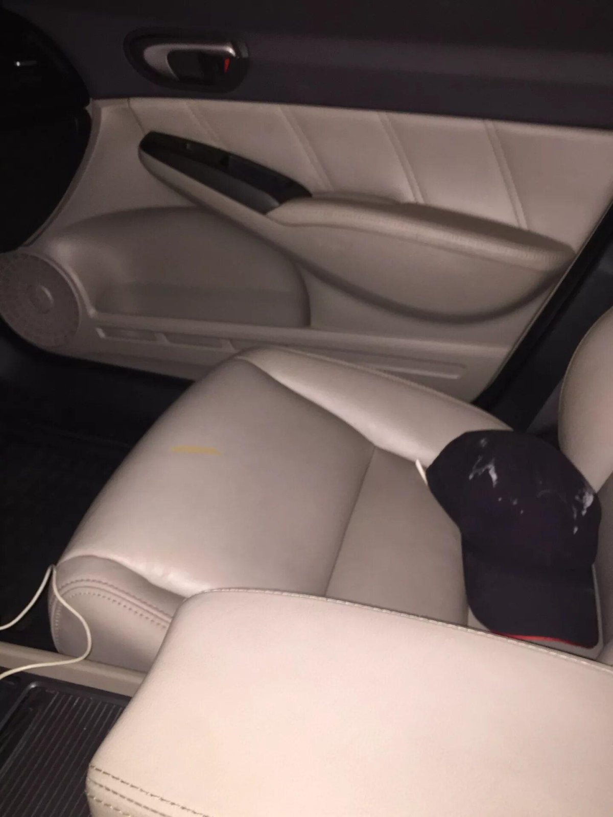 Кожаный салон Civic 4d