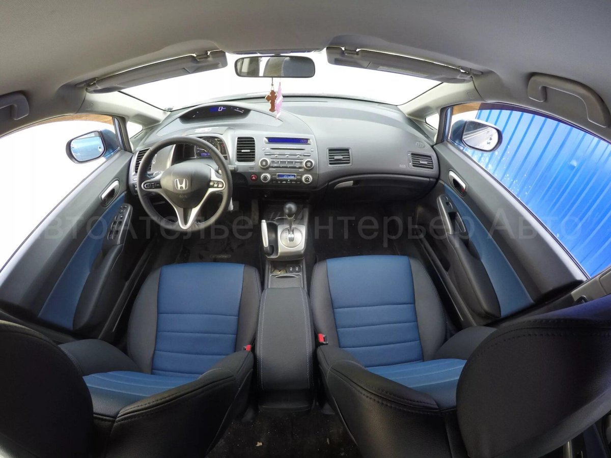 Перетяжка салона Honda Civic 4d
