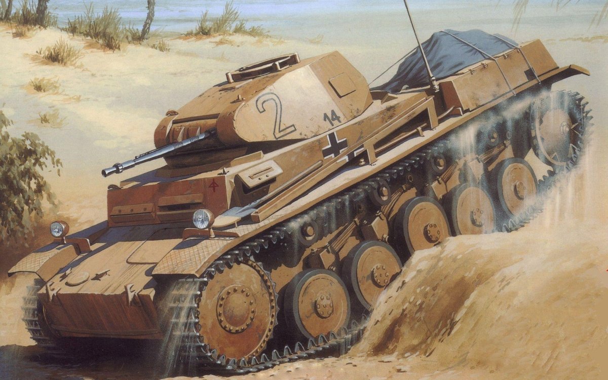 Panzer 2 африканского корпуса