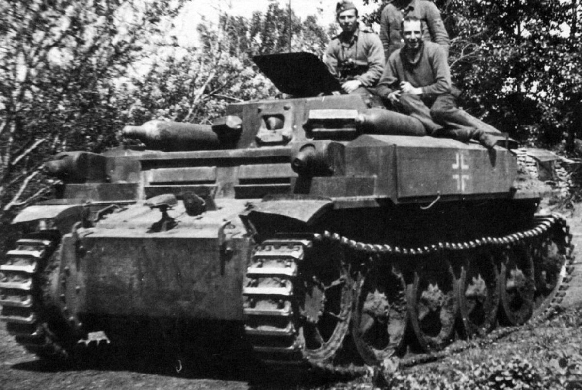 Огнеметный танк PZ.Kpfw.II (F) Flamingo