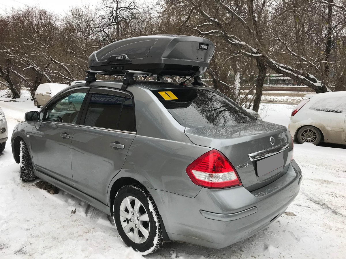 Багажник на крышу Ниссан Тиида