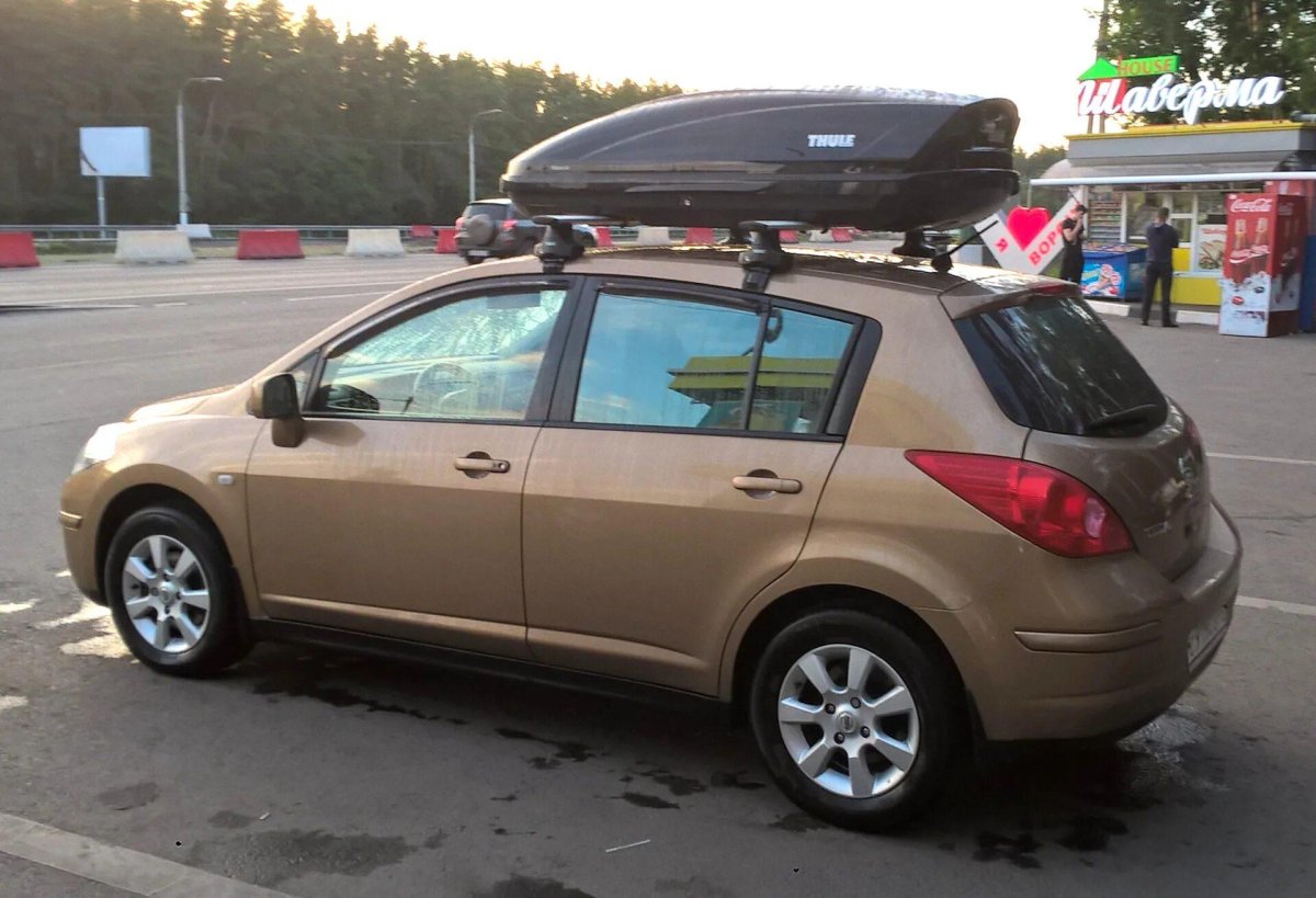 Ниссан Тиида багажник