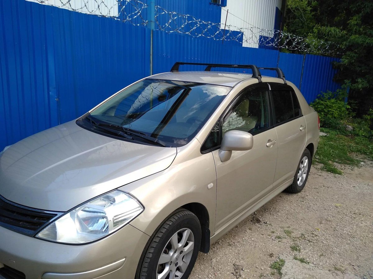 Рейлинги на Ниссан Тиида