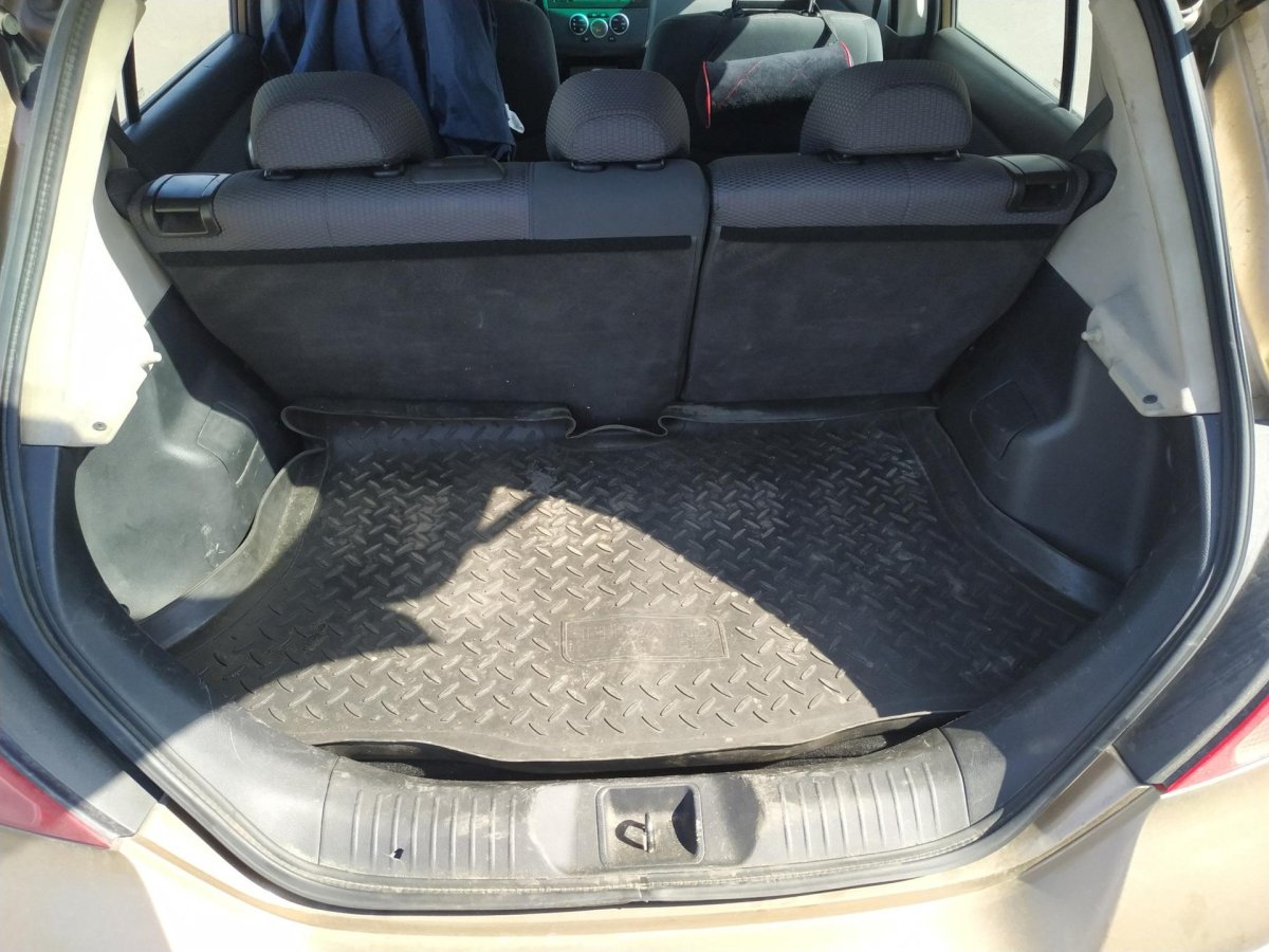 Размер багажника Ниссан Тиида хэтчбек