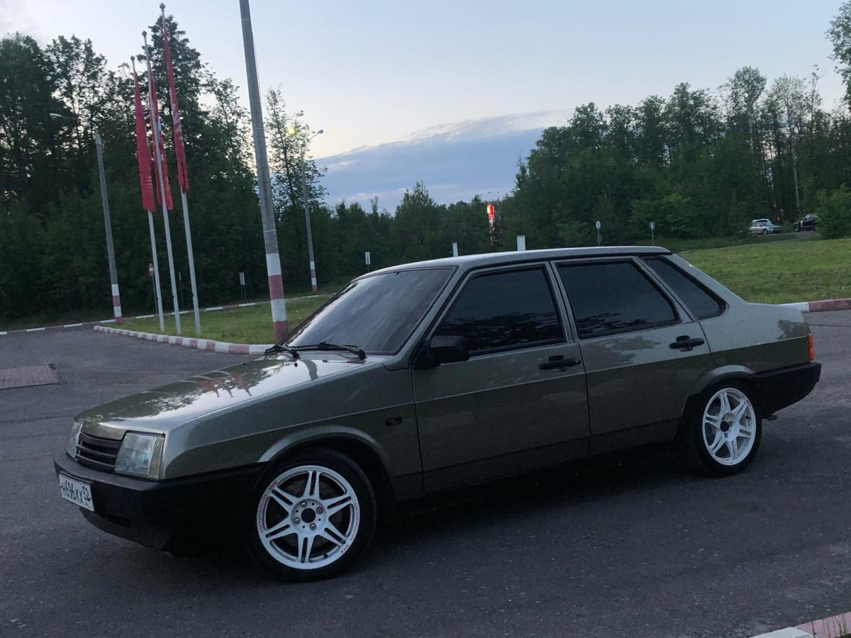 ВАЗ 21099 на пружинах -70