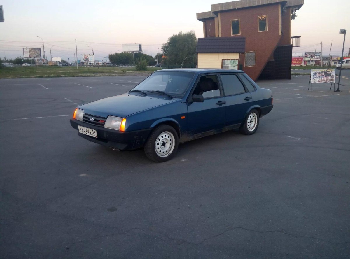 ВАЗ 21099 на пружинах -70