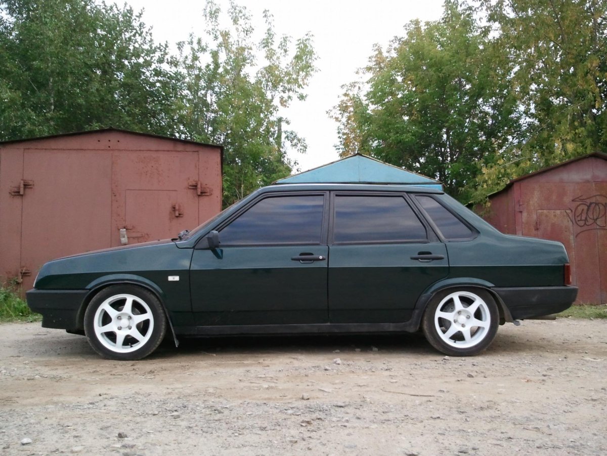 ВАЗ 21099 на пружинах -70