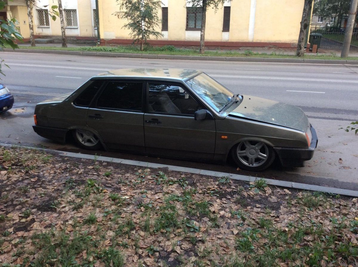 ВАЗ 21099 занижение