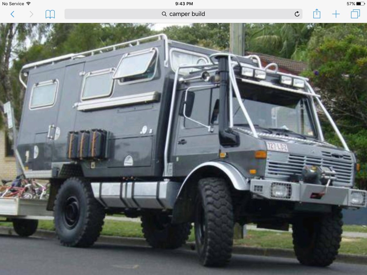 Унимог автодом 4х4