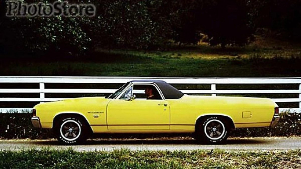 Chevrolet el Camino 1972 года