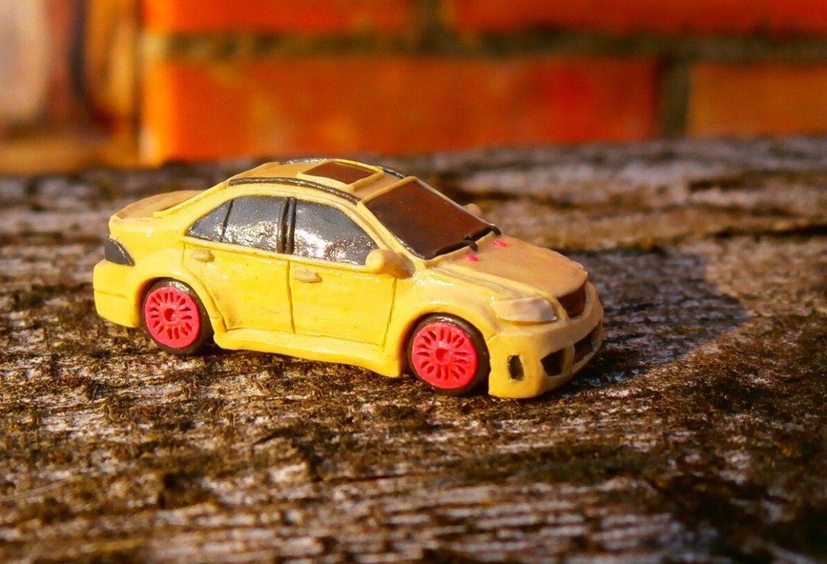 Хонда из пластилина