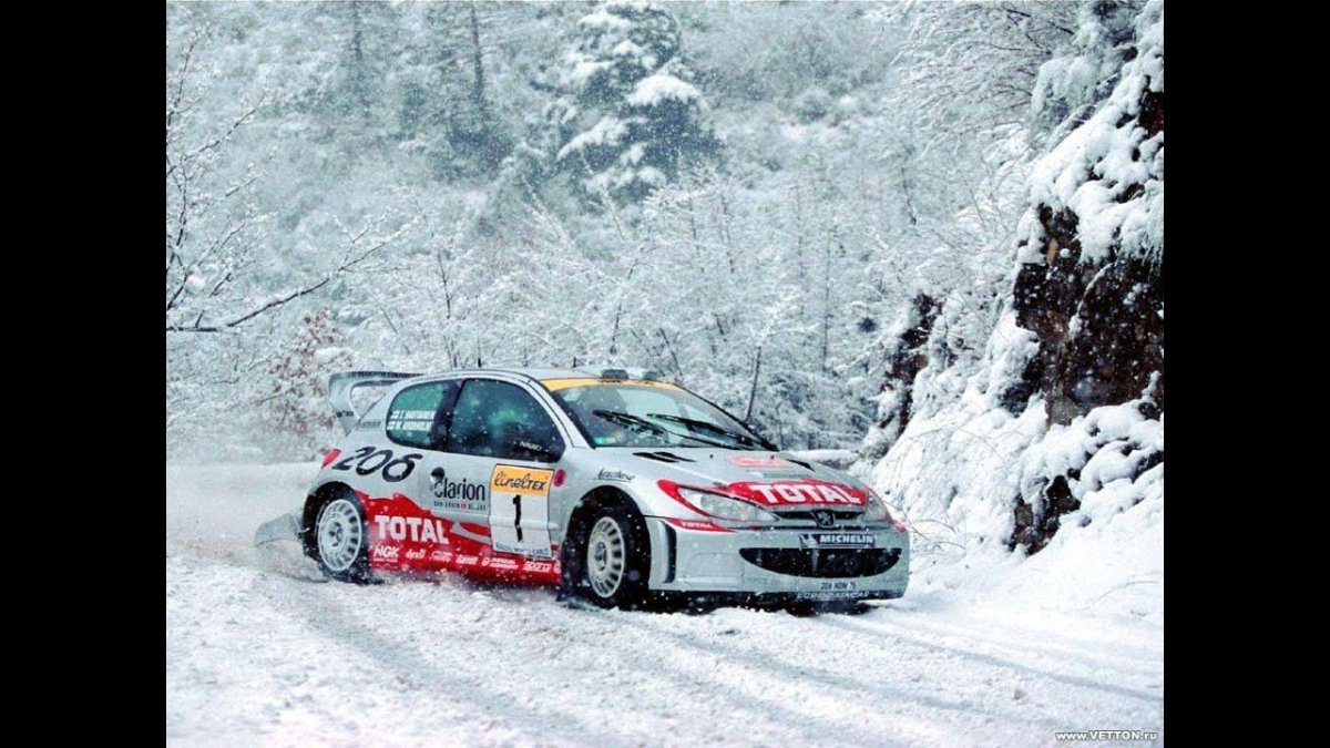 Peugeot 206 Rally car