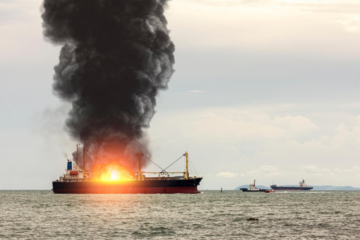 Felicity Ace пожар