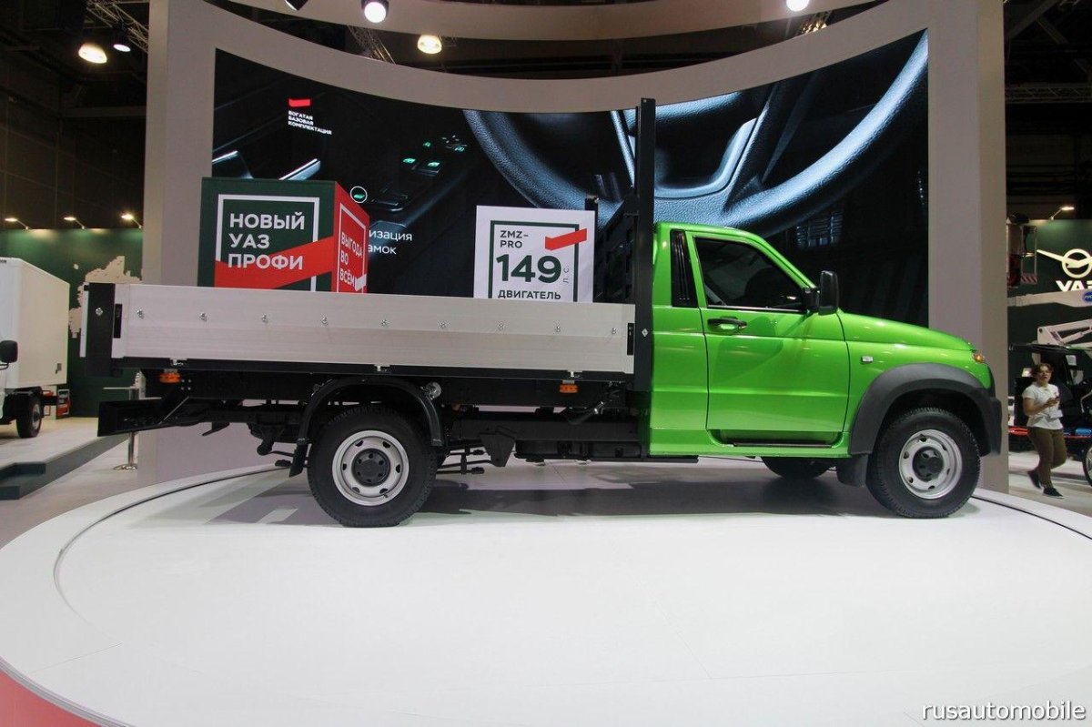 УАЗ профи однорядная кабина