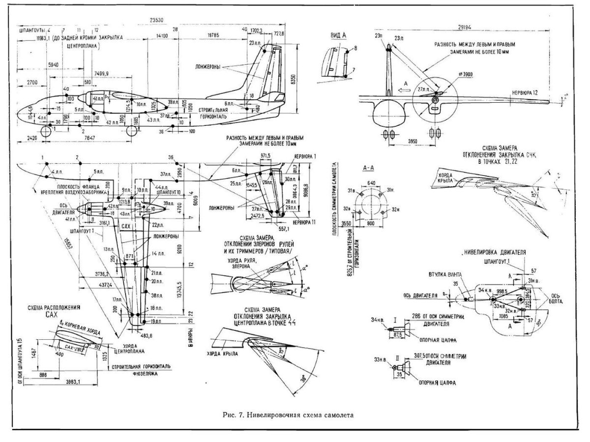 АН 26 чертеж шасси