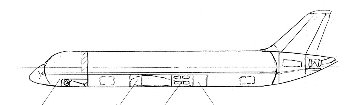 АН 26 технический отсек, находящийся за дверью на гермошпангоут.