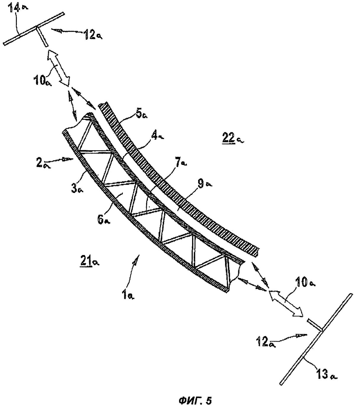Штрих код авиационного фюзеляжа