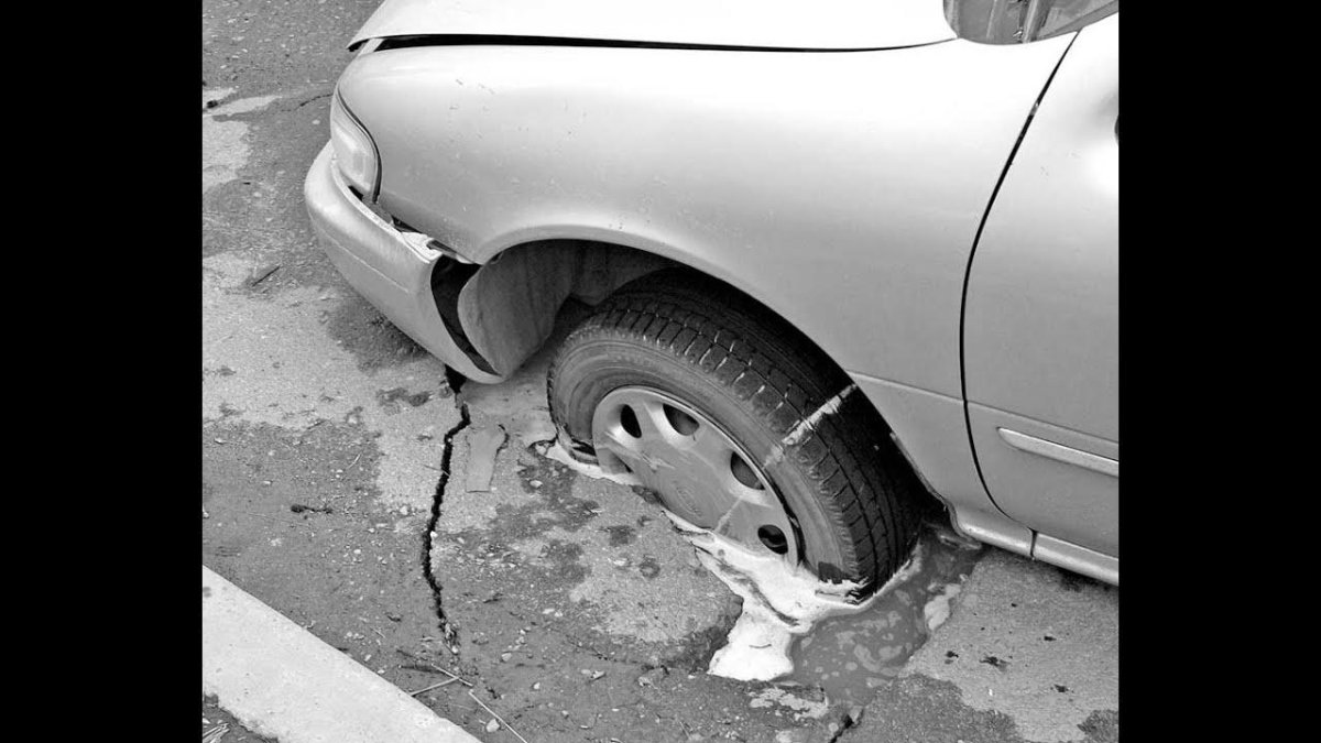 Пробитое колесо