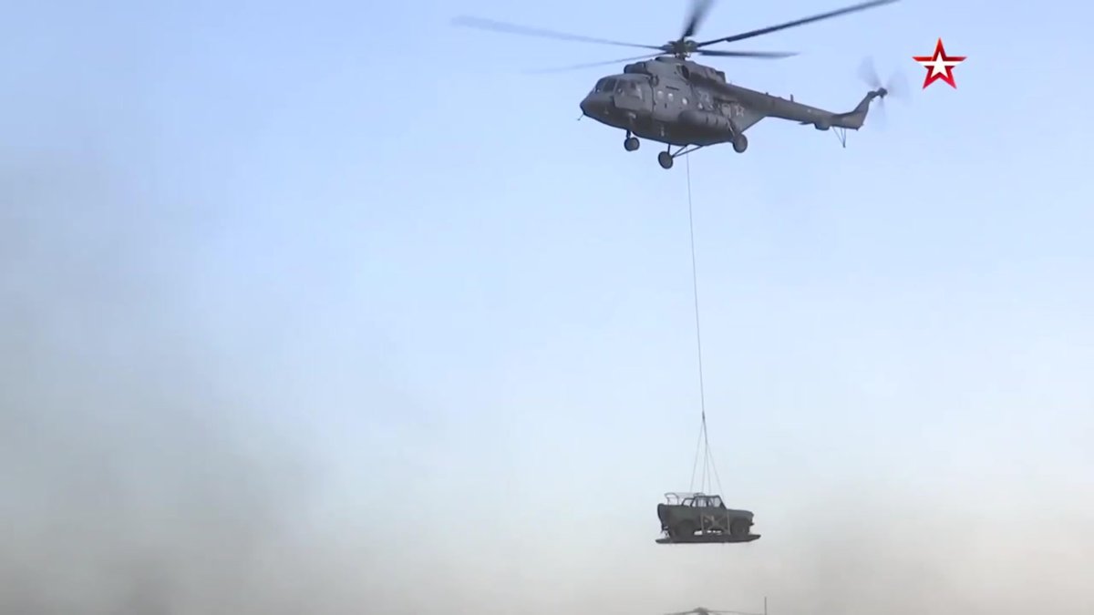 Внешняя подвеска ми-8