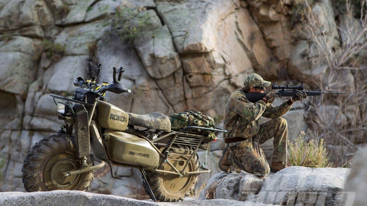 Мотоцикл ROKON Trail-Breaker.