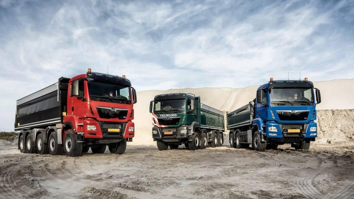 Самосвал man TGS