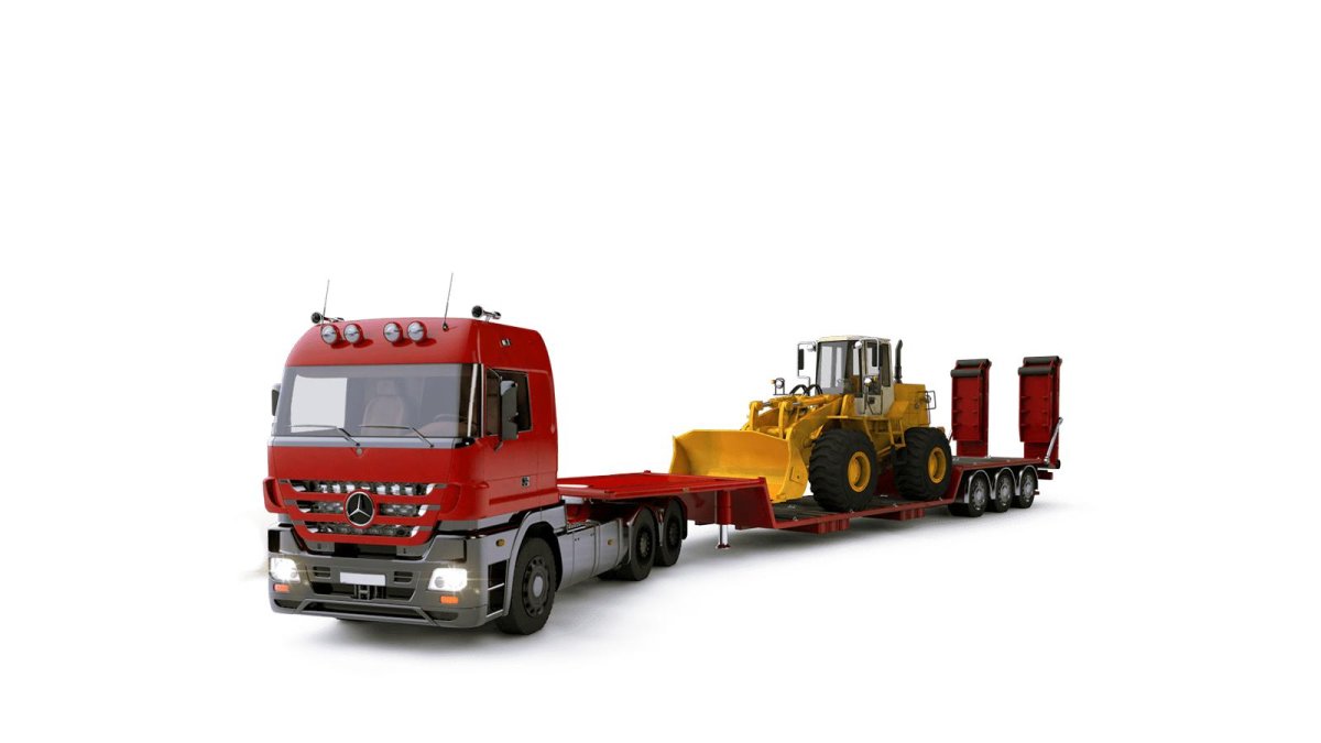 Полуприцеп 9942l3, трал 40 тонн