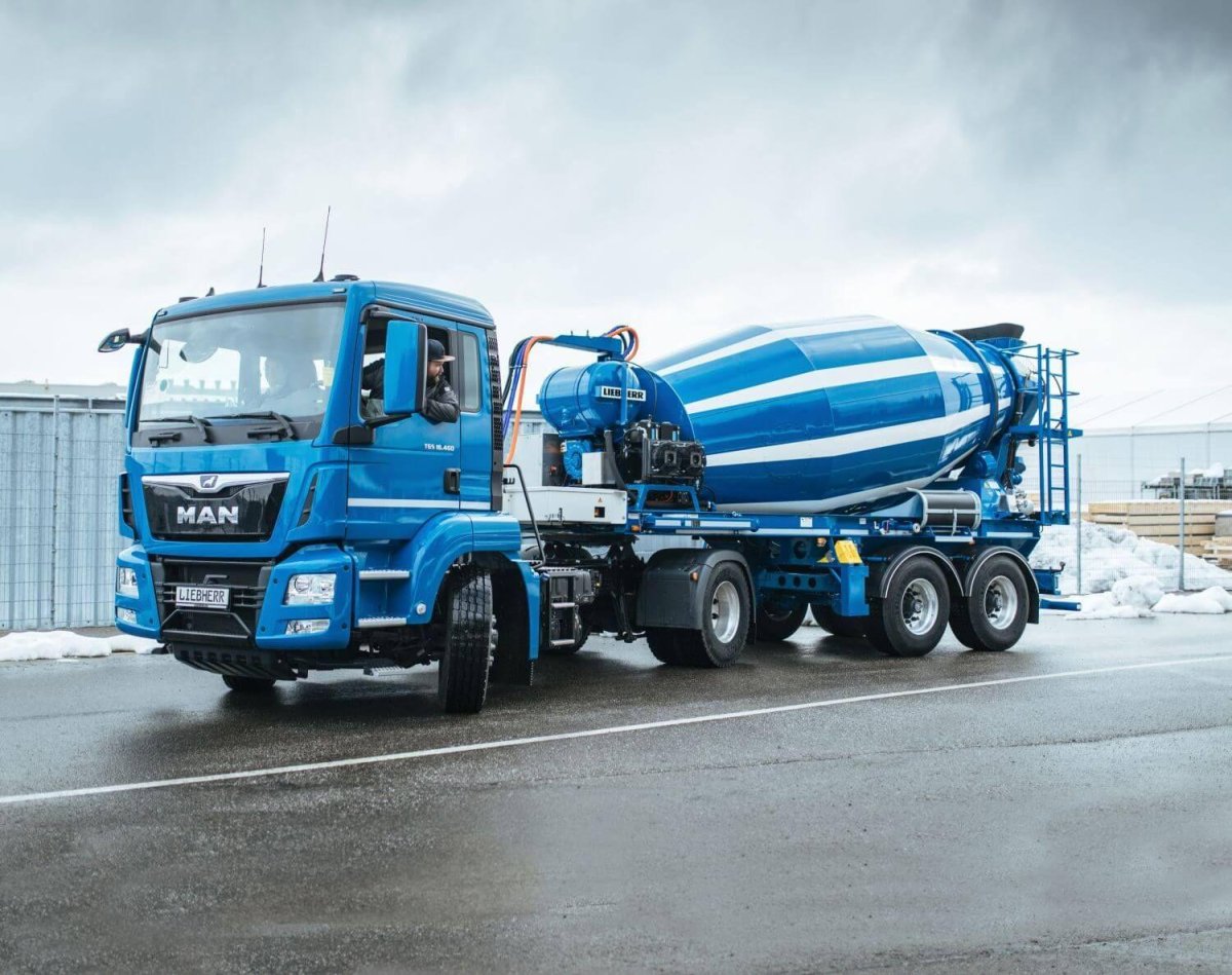 Бетономешалка Liebherr