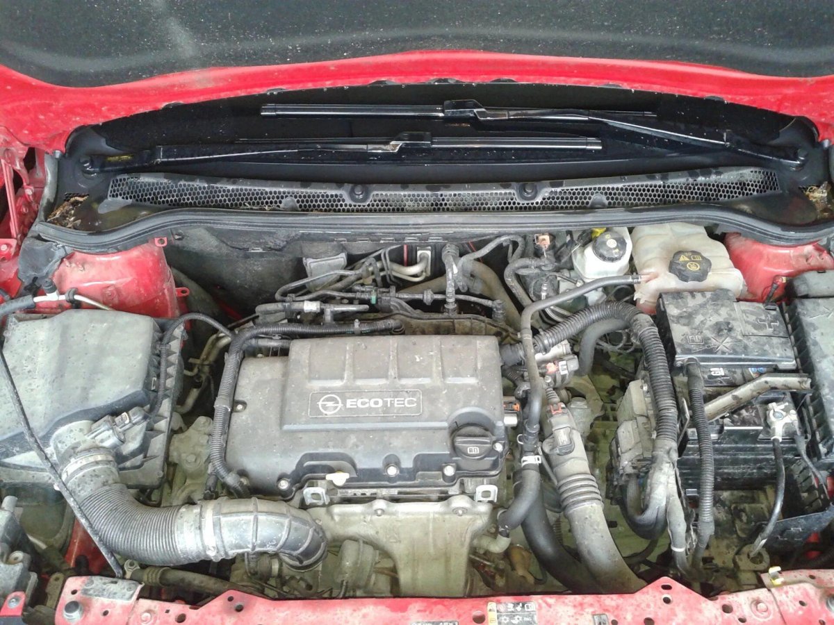 Opel Astra под капотом