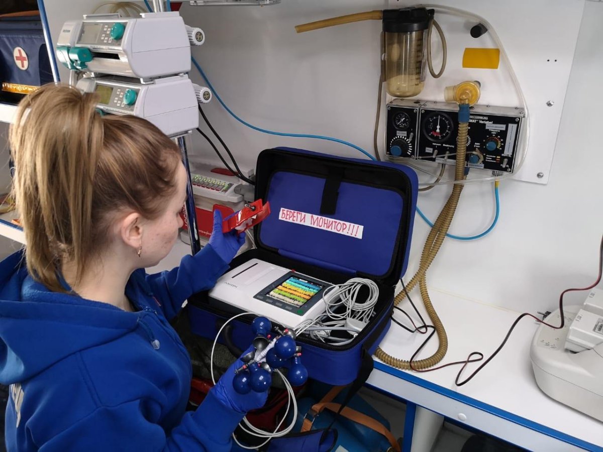 Аппарат ИВЛ для скорой помощи