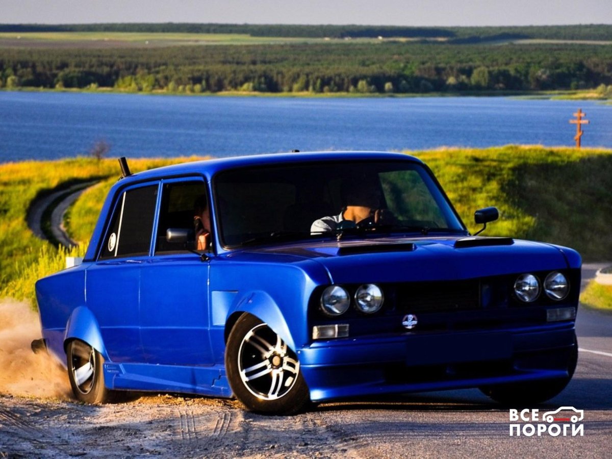 ВАЗ 2107 затюнингованная