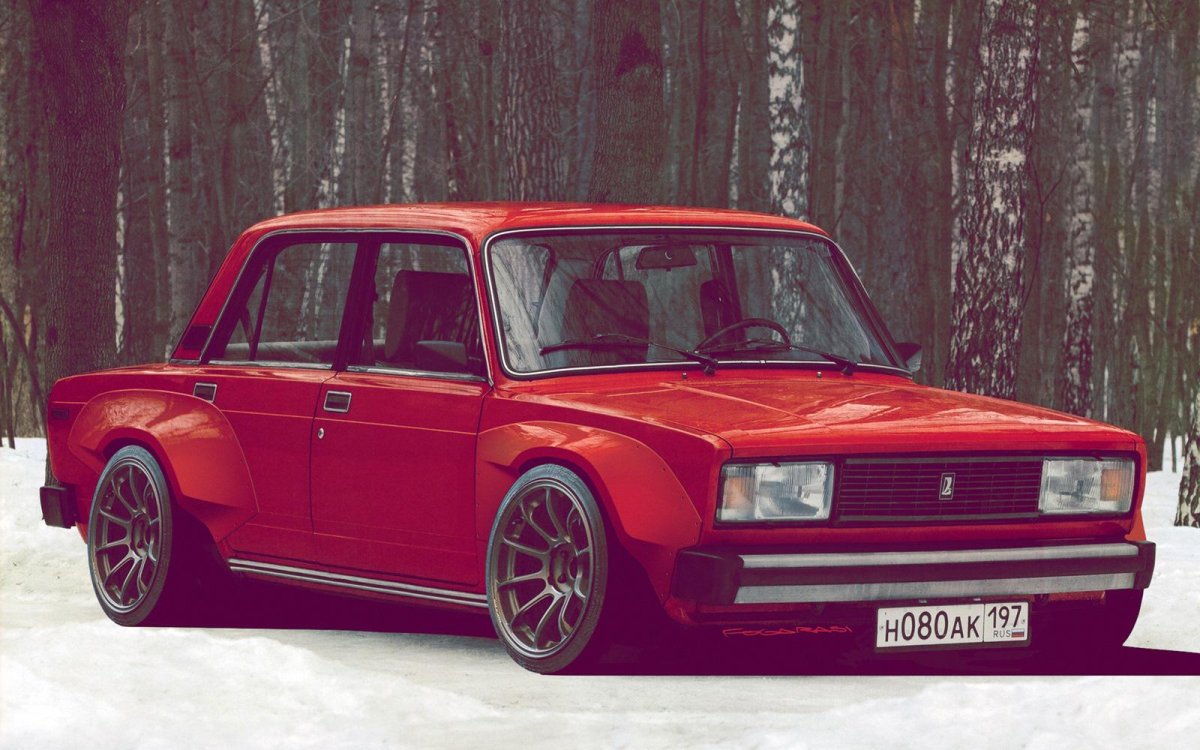 ВАЗ 2107 рокет бани